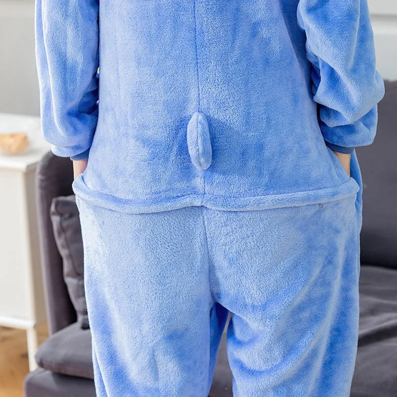 ComfyCuddles™ Stitch Hooded Pyjamas Onesie